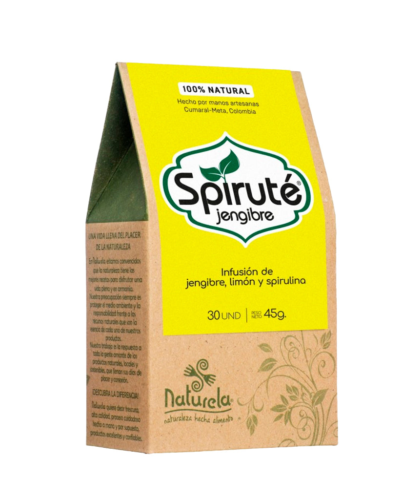 Spirute jengibre Naturela 30 sobres
