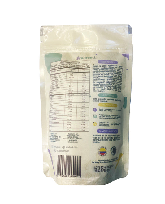 Té chai zero canela y vainilla Sinutrenti 200 gr