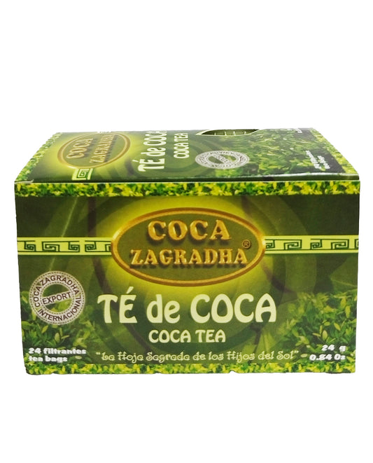 Té de coca Coca Zagradha 24 filtrantes