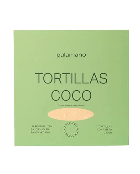 Tortillas de coco Palamano 300 gr