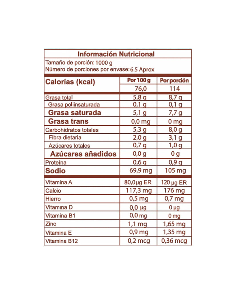 Yogur bebible de coco vainilla Mils 1000 ml