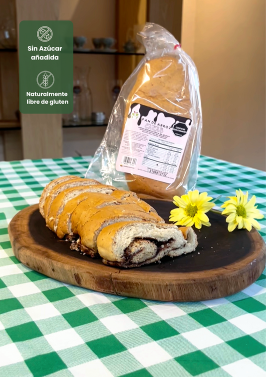 Pan de arroz con crema de cacao Vida sana 350 gr Sin Gluten