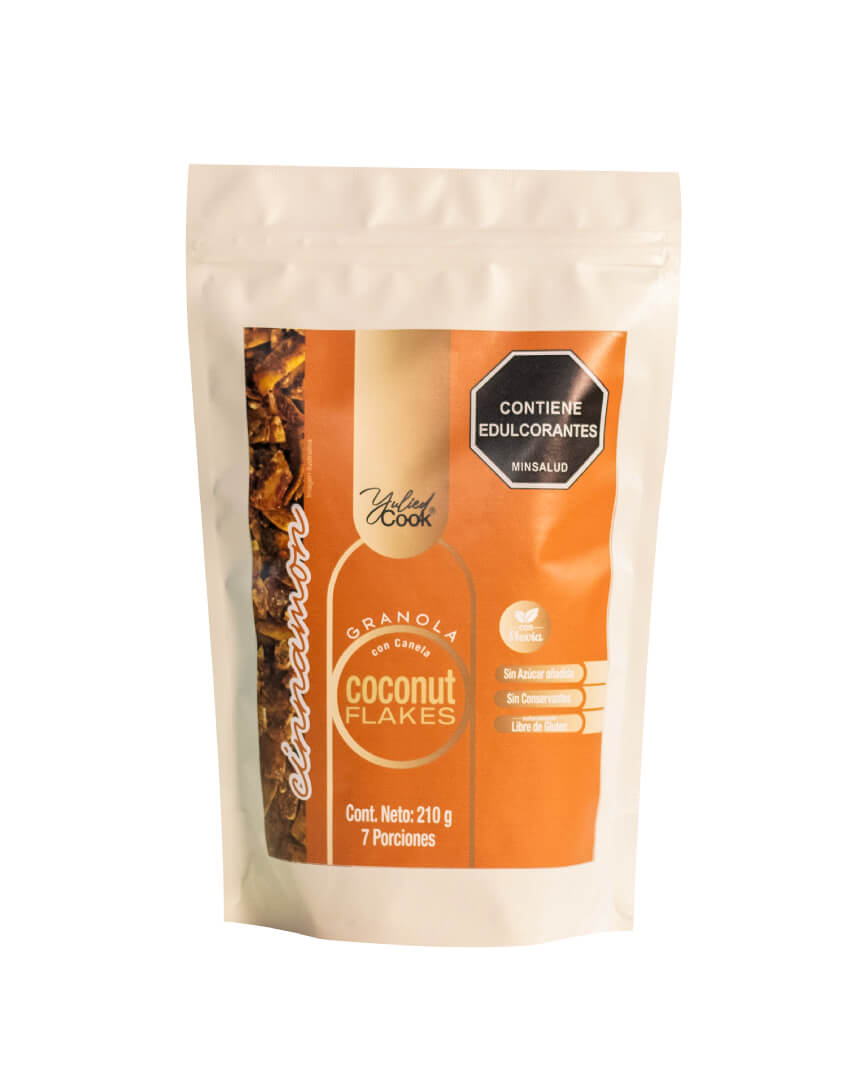 Granola Keto friendly canela Yulied cook 210 gr
