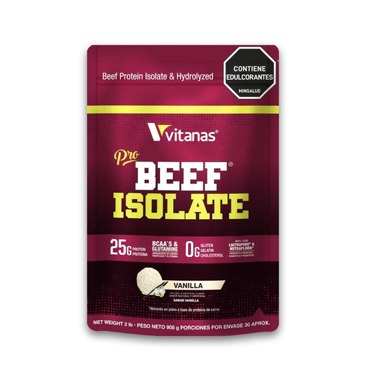 Proteína isolate Beef vainilla Vitanas