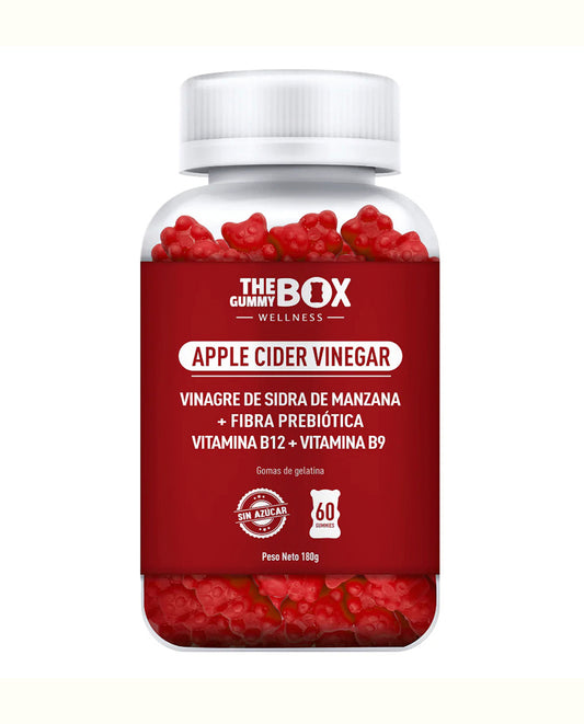 Apple cider vinegar vitamins The gummy box 180 gr  (Vinagre de manzana)