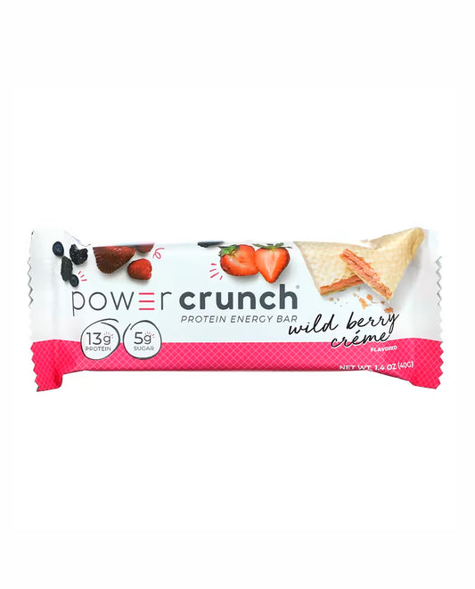 Barra de proteina wildberry cream Powercrunch 40 gr