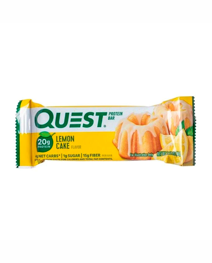 Barras de proteina lemon cake "Quest" 60 gr