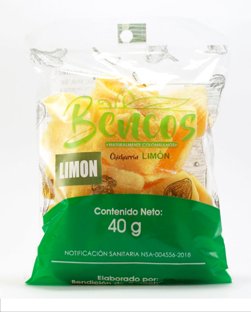 Chicharrin limón Bencos 40 gr