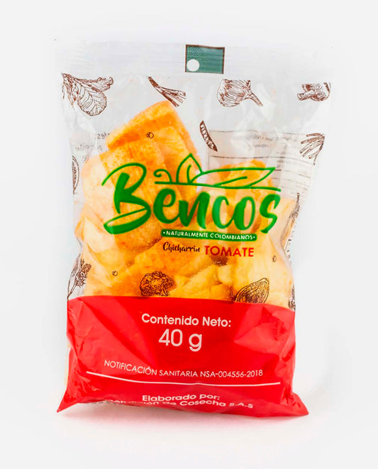 Chicharrin tomates Bencos 40 gr