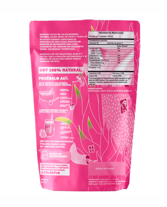 Pitaya rosada Matchacha 50 gr