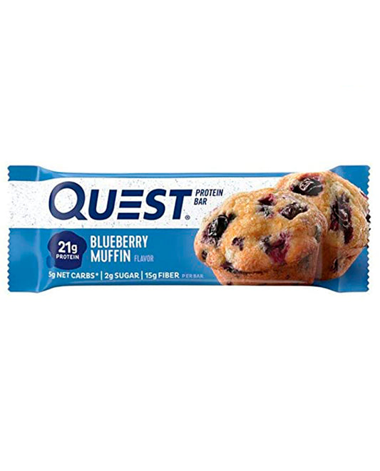 Barras de proteína blueberry muffin Quest 60 gr