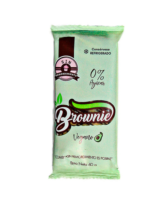 Brownie aguacate vegano Sin remordimiento 40 gr