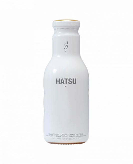 Té blanco con sabor a mangostino botella Hatsu 400 ml