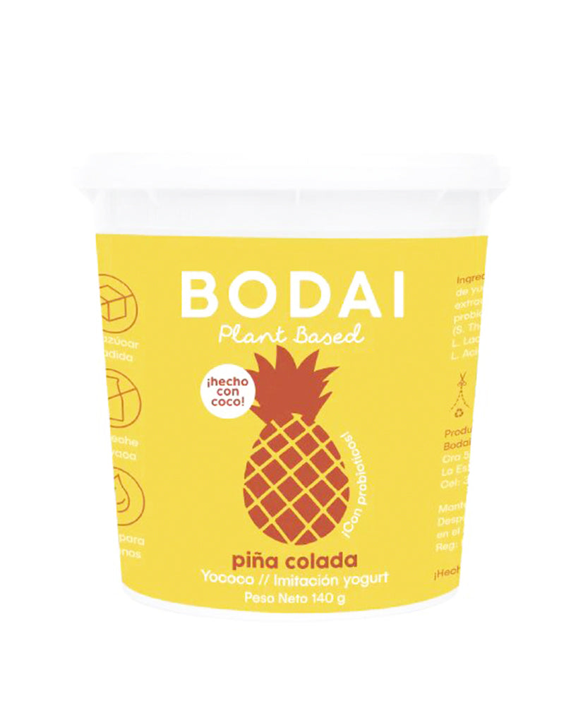 Yogur piña colada Bodai 140 gr