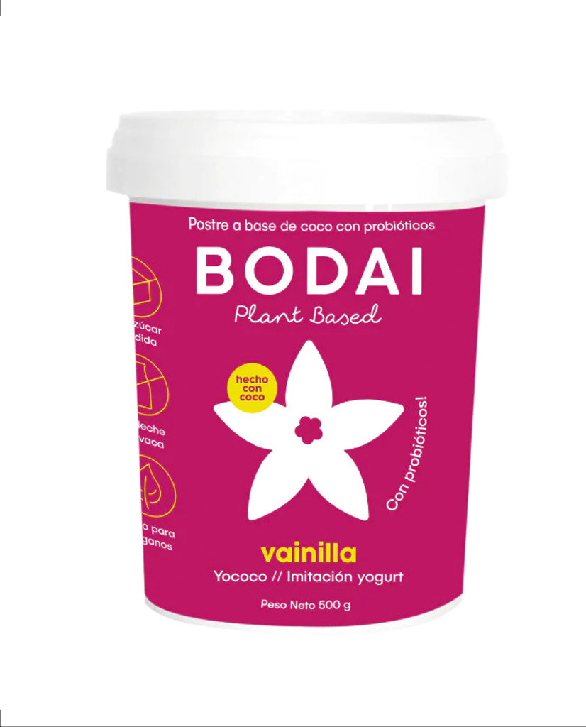 Yogur vainilla Bodai 500 gr